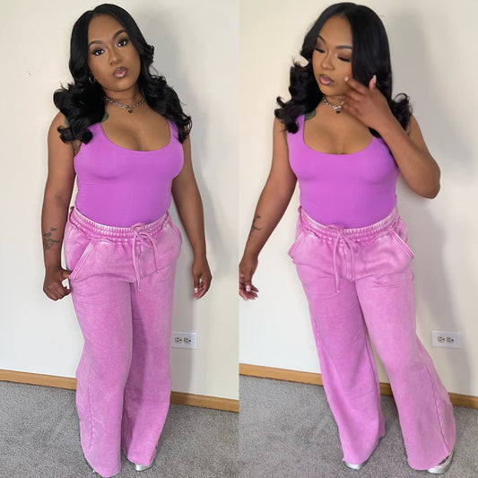 “FLARE PANTS SET”