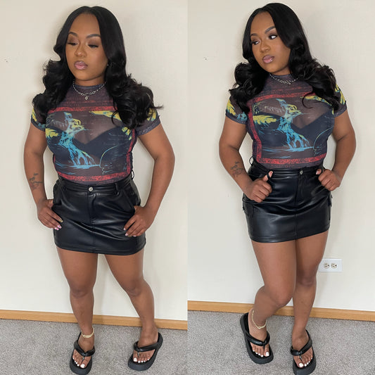 “Stella Mesh Top”