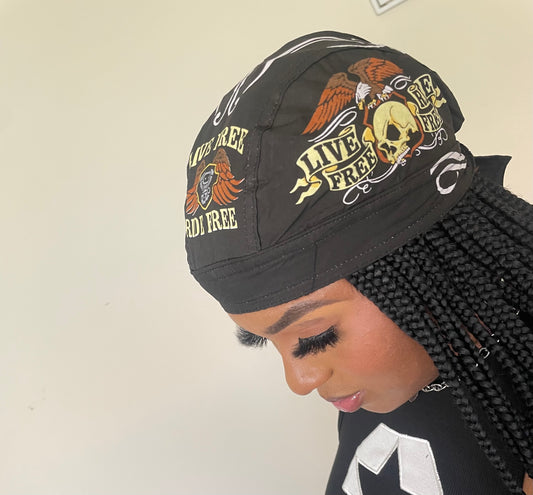 “Biker Skull Cap”